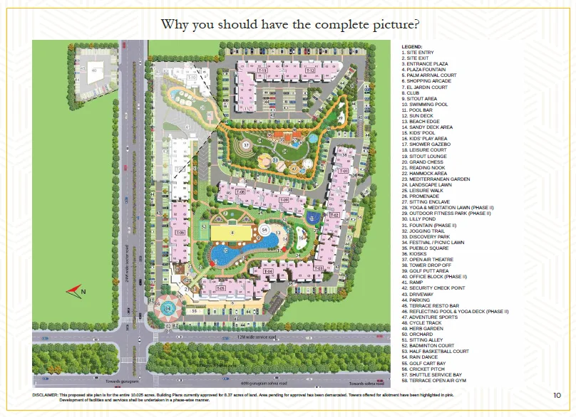 True Habitat Luxe Residency 112 Location Map