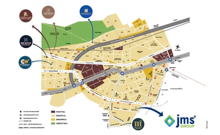 JMS Silver Living Location Map